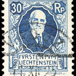 1925 Liechtenstein: Principe Giovanni II (N°72/74) s. cpl.