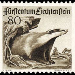 1950 Liechtenstein: fauna (N°247/49) s. cpl.