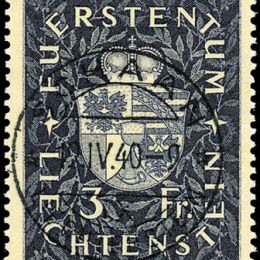 1939 Liechtenstein: stemmi (N°159/60) s. cpl.