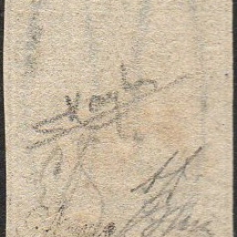 1857 Toscana 1q. nero (N°10)